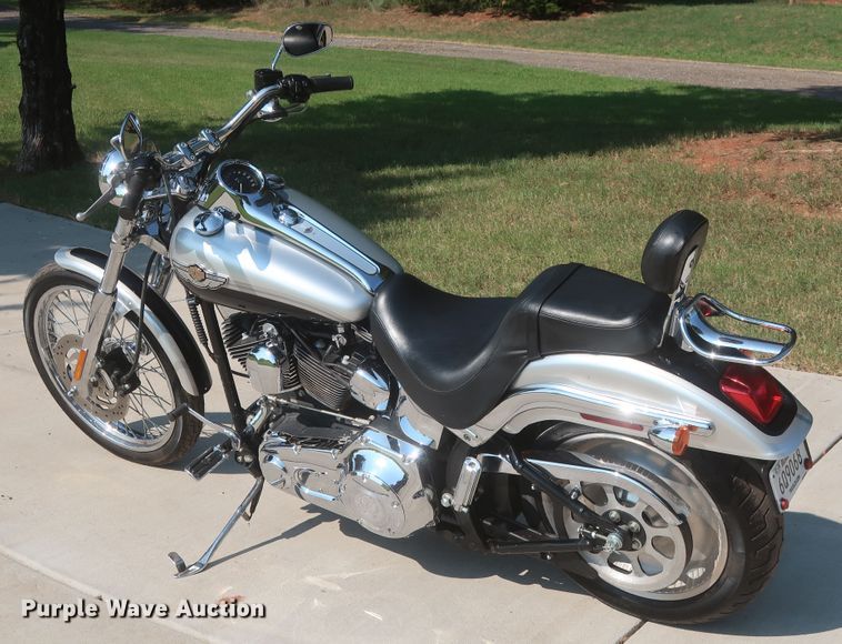 image for item HT9747 2003 Harley Davidson FXSTD Softail Deuce 100th Anniversary Edition motorcycle