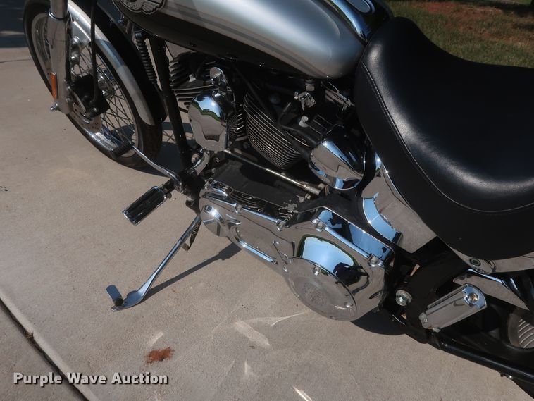 image for item HT9747 2003 Harley Davidson FXSTD Softail Deuce 100th Anniversary Edition motorcycle