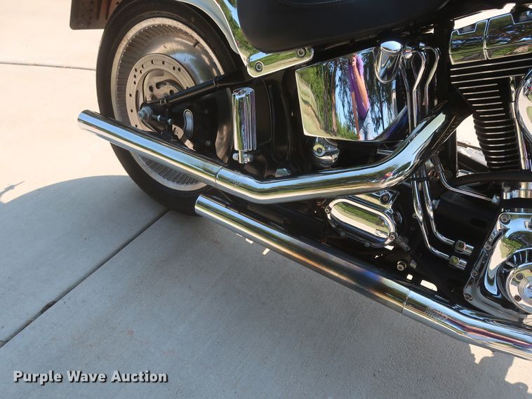 image for item HT9747 2003 Harley Davidson FXSTD Softail Deuce 100th Anniversary Edition motorcycle