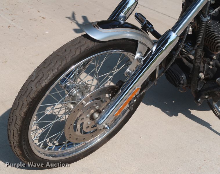 image for item HT9747 2003 Harley Davidson FXSTD Softail Deuce 100th Anniversary Edition motorcycle