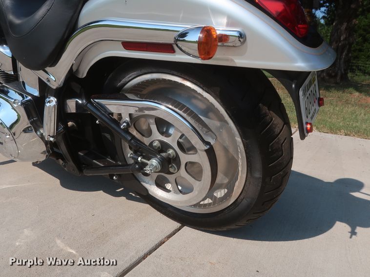 image for item HT9747 2003 Harley Davidson FXSTD Softail Deuce 100th Anniversary Edition motorcycle