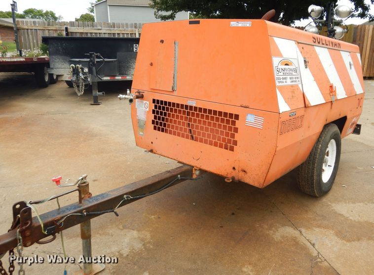 image for item HY9530 Sullivan D185QV  air compressor