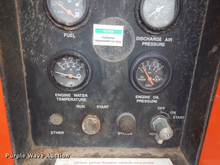 image for item HY9530 Sullivan D185QV  air compressor