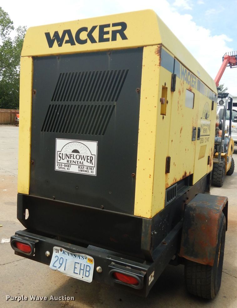image for item HY9532 1999 Wacker G50  generator set
