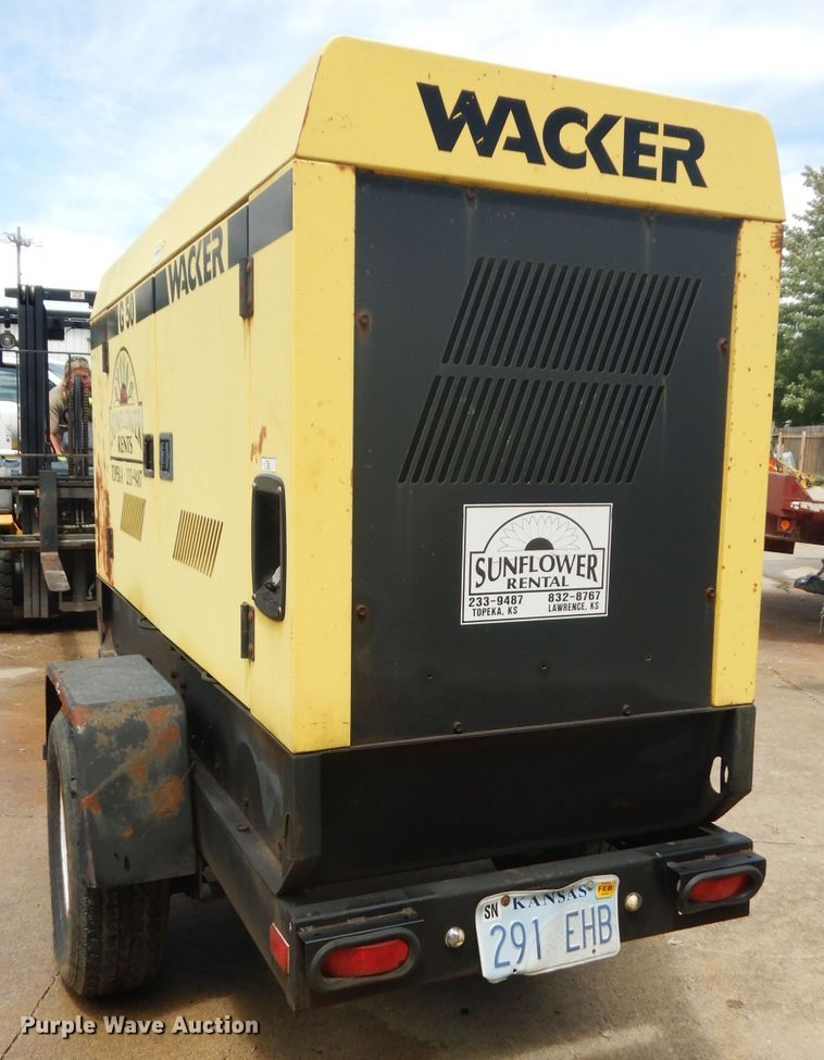image for item HY9532 1999 Wacker G50  generator set
