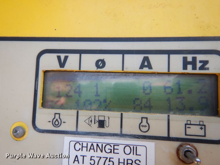 image for item HY9532 1999 Wacker G50  generator set