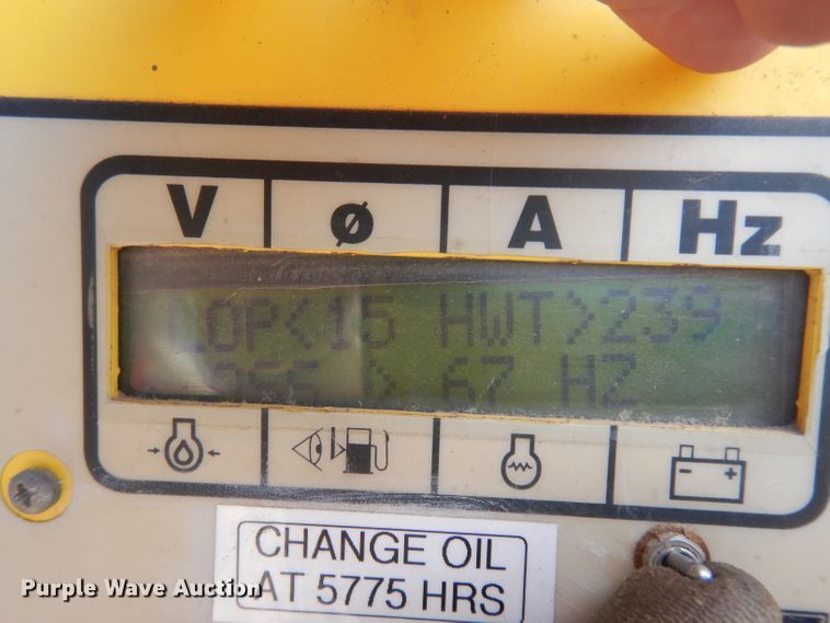 image for item HY9532 1999 Wacker G50  generator set