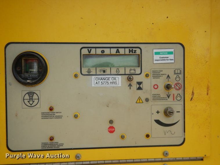 image for item HY9532 1999 Wacker G50  generator set
