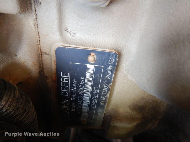 image for item HY9532 1999 Wacker G50  generator set