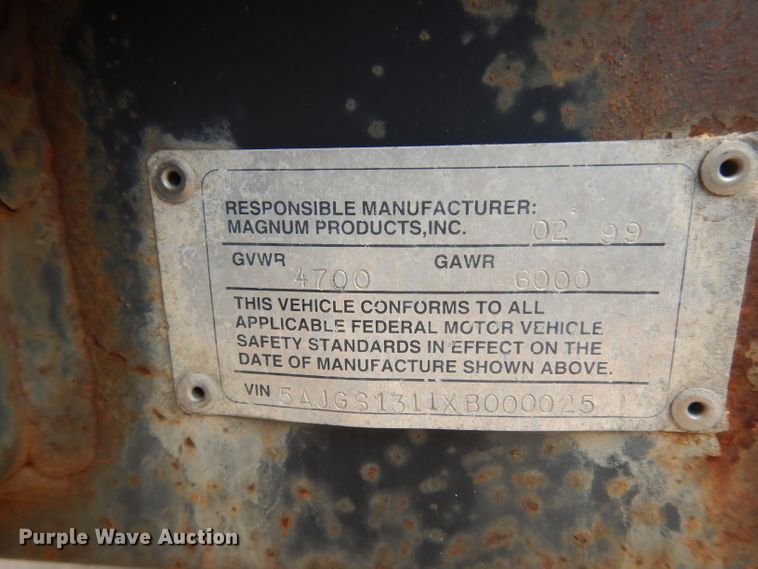 image for item HY9532 1999 Wacker G50  generator set