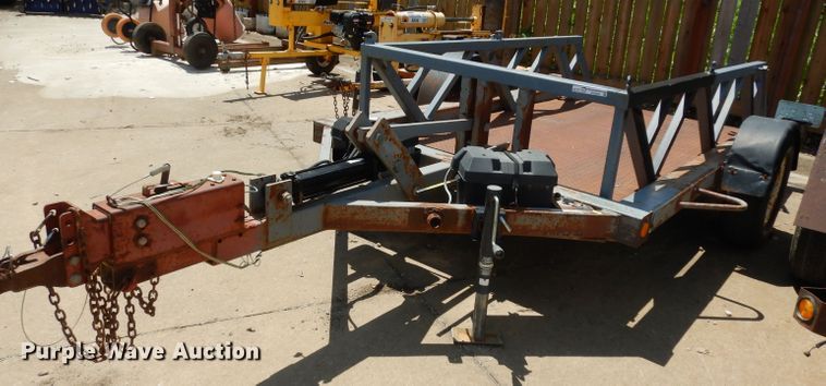 image for item HY9533 2000 Bil-Jax ET4000 tilt deck equipment trailer