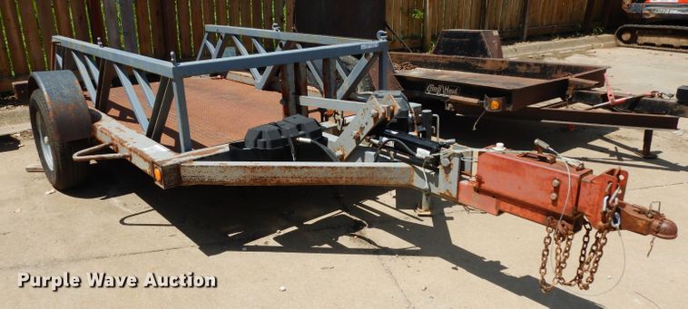 image for item HY9533 2000 Bil-Jax ET4000 tilt deck equipment trailer