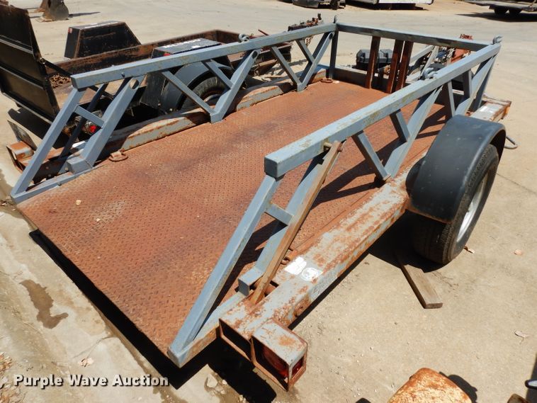 image for item HY9533 2000 Bil-Jax ET4000 tilt deck equipment trailer