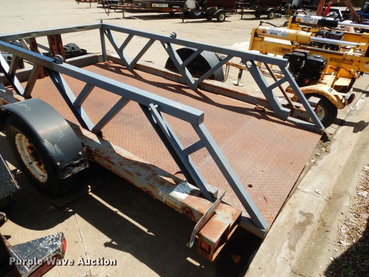 image for item HY9533 2000 Bil-Jax ET4000 tilt deck equipment trailer