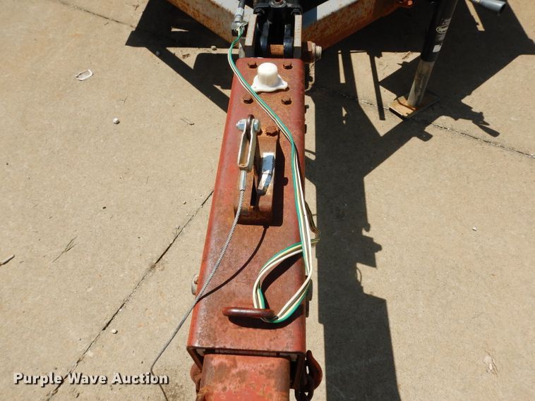 image for item HY9533 2000 Bil-Jax ET4000 tilt deck equipment trailer