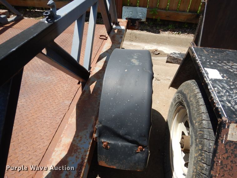 image for item HY9533 2000 Bil-Jax ET4000 tilt deck equipment trailer