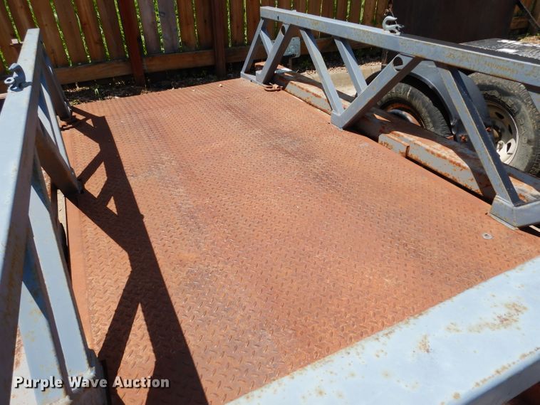 image for item HY9533 2000 Bil-Jax ET4000 tilt deck equipment trailer