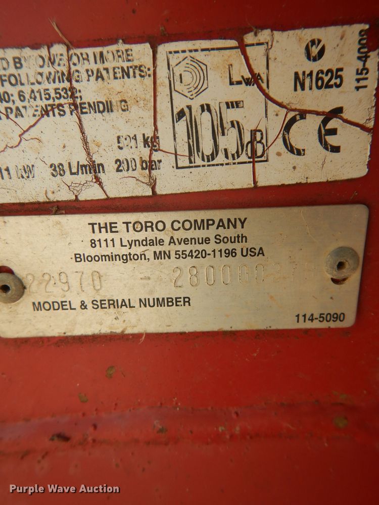 image for item HY9535 Toro 15 trencher