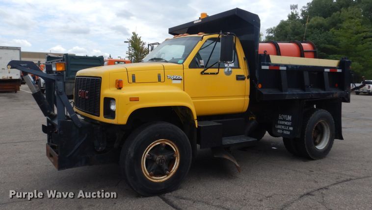 image for item DA8401 1991 GMC TopKick  dump truck