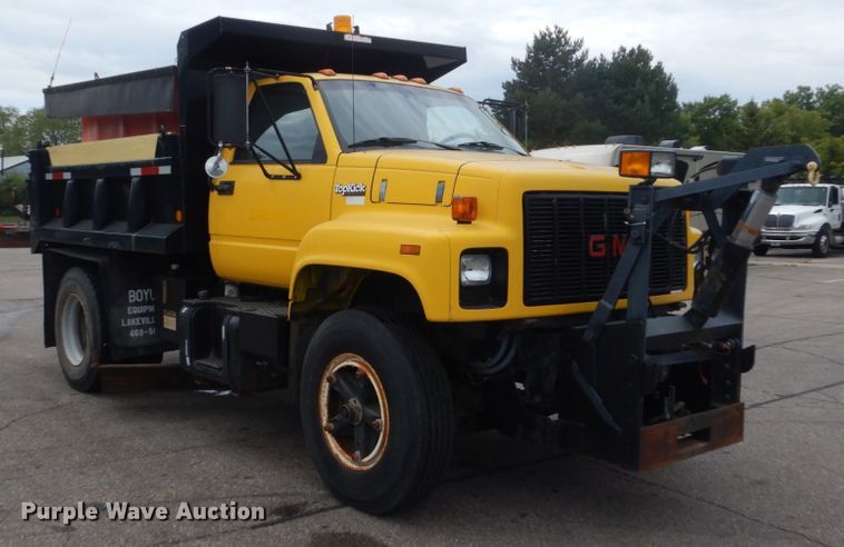 image for item DA8401 1991 GMC TopKick  dump truck