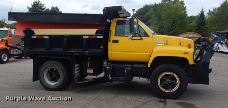 image for item DA8401 1991 GMC TopKick  dump truck