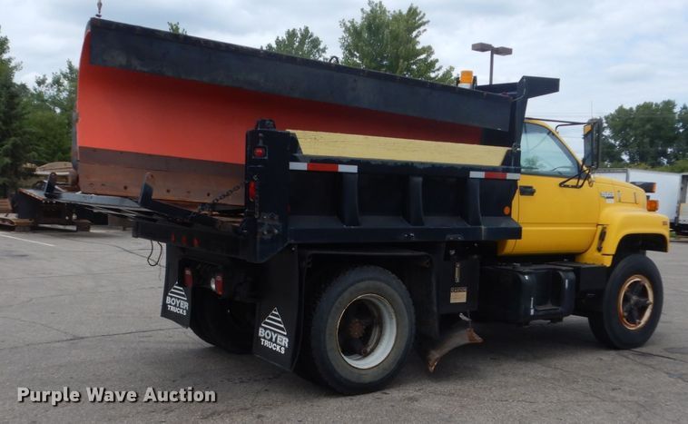 image for item DA8401 1991 GMC TopKick  dump truck