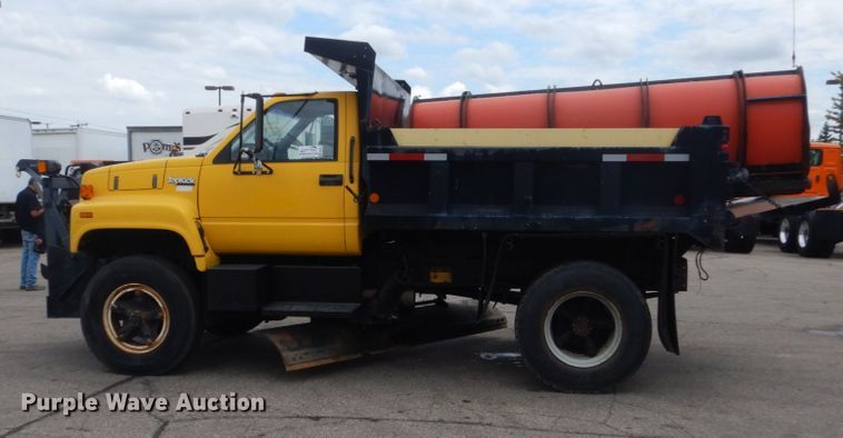 image for item DA8401 1991 GMC TopKick  dump truck