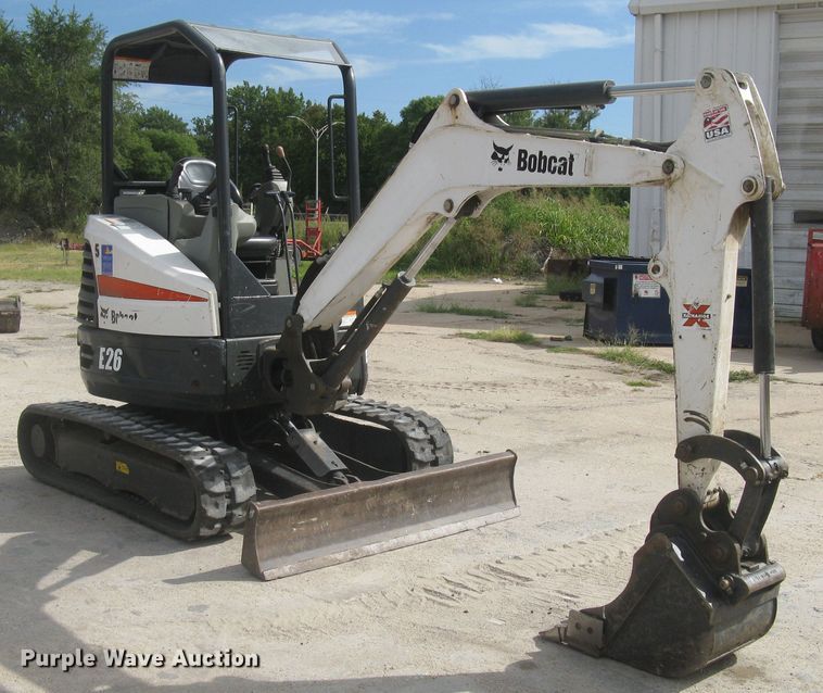 image for item DC1446 Bobcat E26  mini excavator