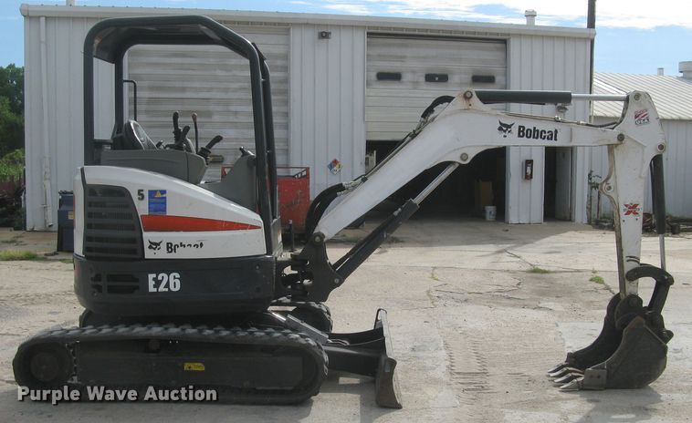image for item DC1446 Bobcat E26  mini excavator