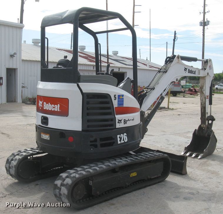 image for item DC1446 Bobcat E26  mini excavator