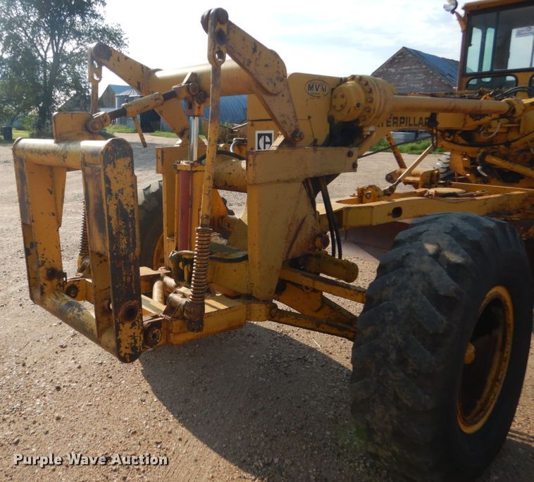 image for item DC4508 1967 Caterpillar 12F  rigid frame motor grader