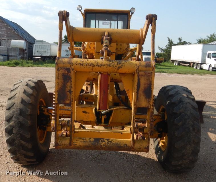 image for item DC4508 1967 Caterpillar 12F  rigid frame motor grader