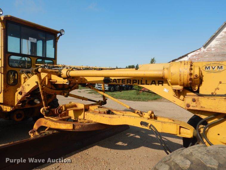 image for item DC4508 1967 Caterpillar 12F  rigid frame motor grader