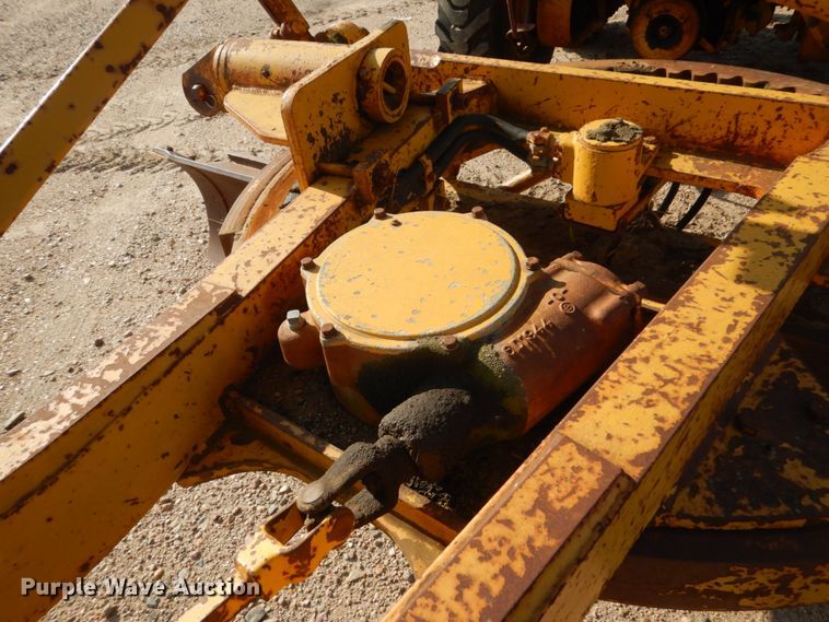 image for item DC4508 1967 Caterpillar 12F  rigid frame motor grader