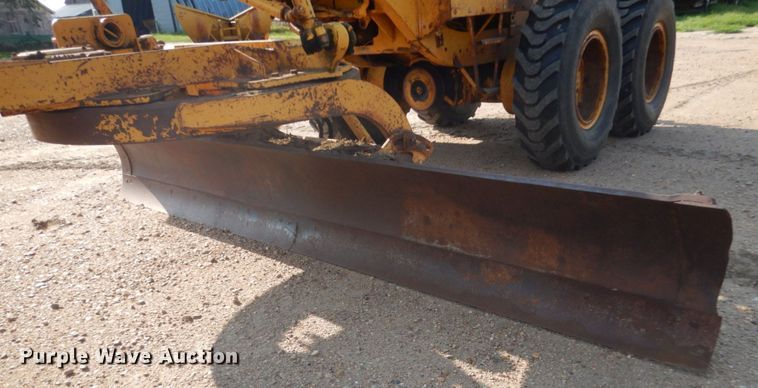 image for item DC4508 1967 Caterpillar 12F  rigid frame motor grader