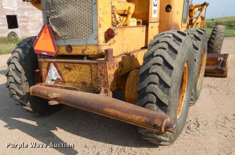 image for item DC4508 1967 Caterpillar 12F  rigid frame motor grader
