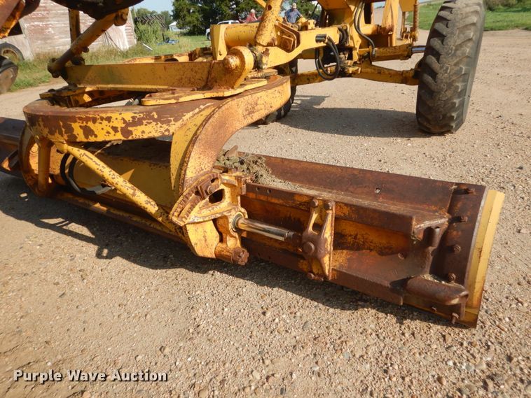 image for item DC4508 1967 Caterpillar 12F  rigid frame motor grader