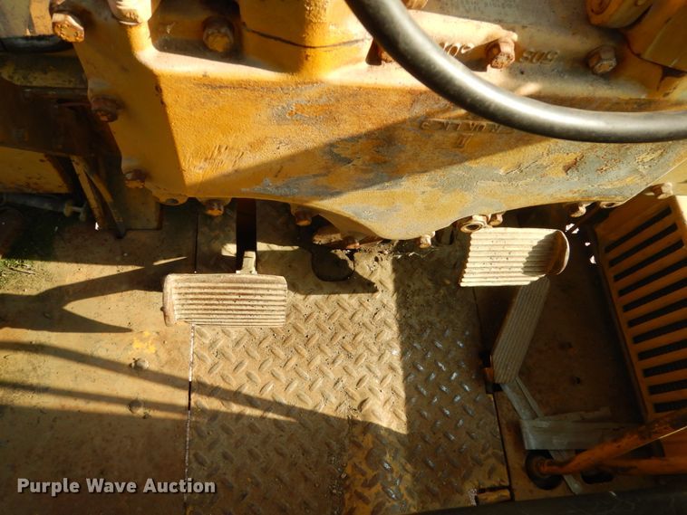 image for item DC4508 1967 Caterpillar 12F  rigid frame motor grader