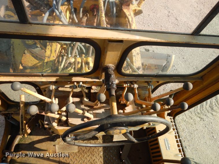 image for item DC4508 1967 Caterpillar 12F  rigid frame motor grader