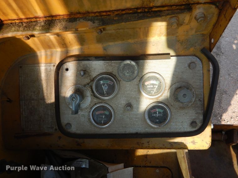 image for item DC4508 1967 Caterpillar 12F  rigid frame motor grader