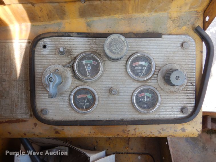 image for item DC4508 1967 Caterpillar 12F  rigid frame motor grader