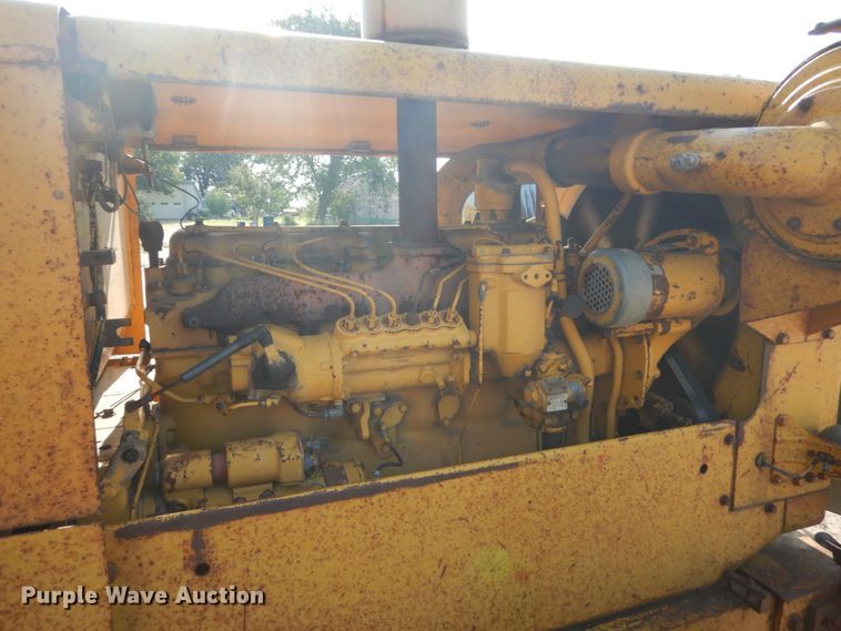 image for item DC4508 1967 Caterpillar 12F  rigid frame motor grader
