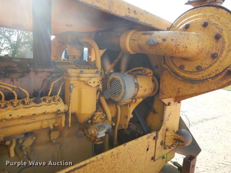 image for item DC4508 1967 Caterpillar 12F  rigid frame motor grader