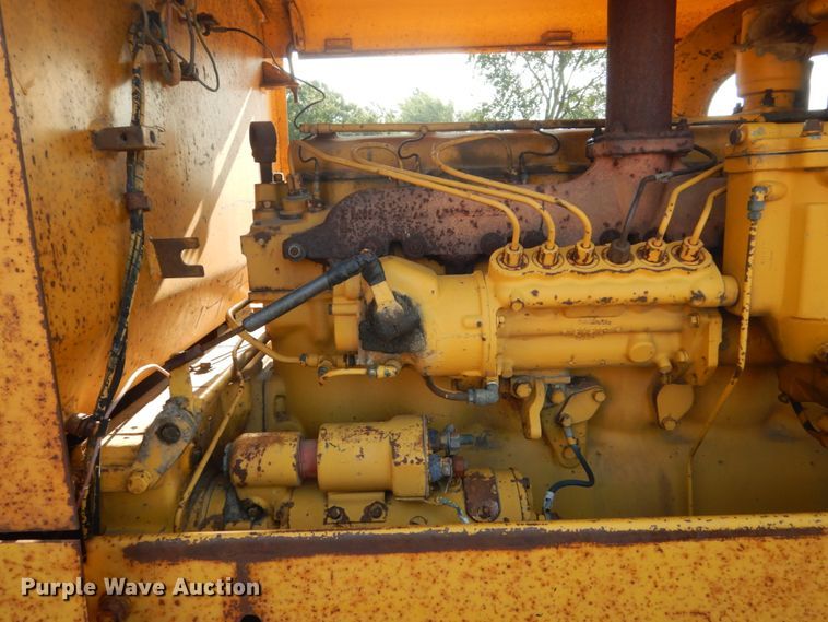 image for item DC4508 1967 Caterpillar 12F  rigid frame motor grader