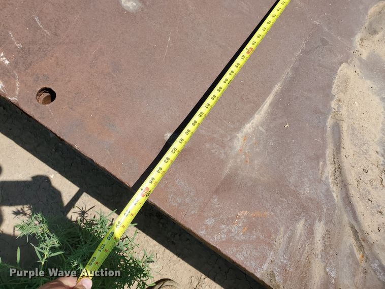 image for item DD0373 1969 Downs Clark flatbed trailer