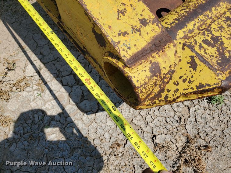 image for item DD0373 1969 Downs Clark flatbed trailer