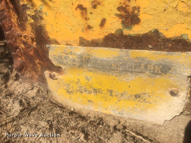 image for item DD0373 1969 Downs Clark flatbed trailer