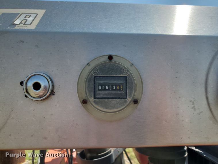 image for item DD0374 2001 Wesco pressure washer trailer