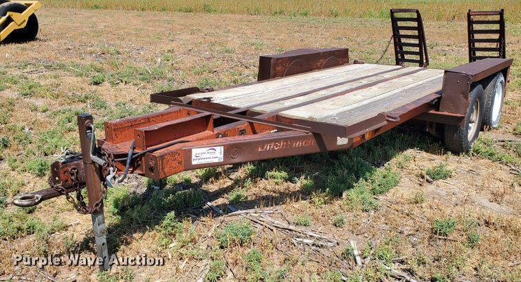 image for item DD0375 1977 Ditch Witch equipment trailer