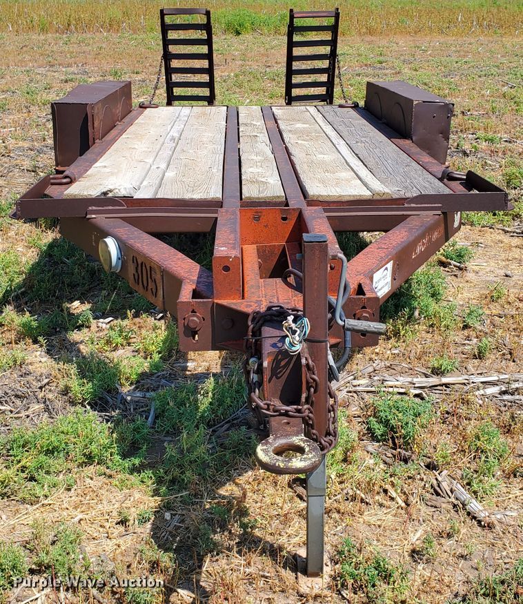 image for item DD0375 1977 Ditch Witch equipment trailer